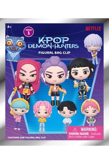 K-Pop Demon Hunter 3D PVC Bag Clips Series 1