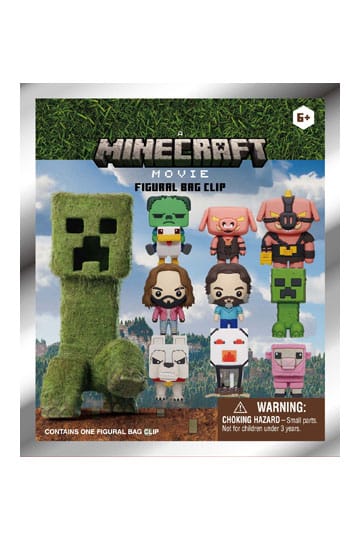 Minecraft 3D PVC Bag Clips Series 1