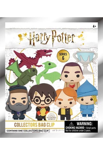 Harry Potter 3D PVC Bag Clips Series 6