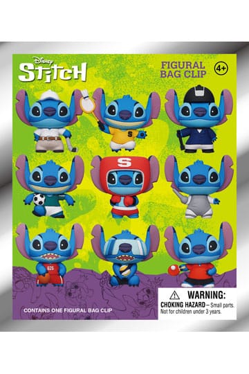 Lilo & Stitch 3D PVC Bag Clips Series 1 Sport