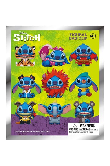 Lilo & Stitch 3D PVC Bag Clips Series 1 Stitch in costume