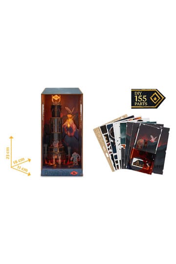 The Lord of the Rings Tiny Adventures Book Nook Mini Diorama Barad-Dûr 23 cm