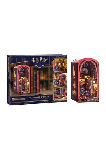 Harry Potter Tiny Adventures Book Nook Mini Diorama Hogwarts Express 18 cm