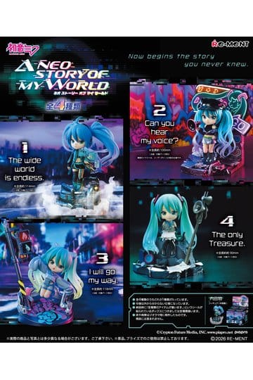 Hatsune Miku Mini Figures Neo Story 12 cm Blind Box