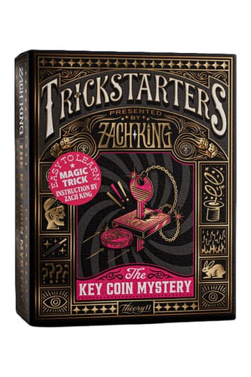 Trickstarters by Zach King Magic Trick Box The Key Coin Mystery