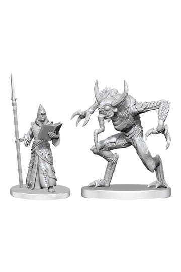 Pathfinder Deep Cuts Unpainted Miniatures Vloriak (Despoiler Demon) & Demonologist