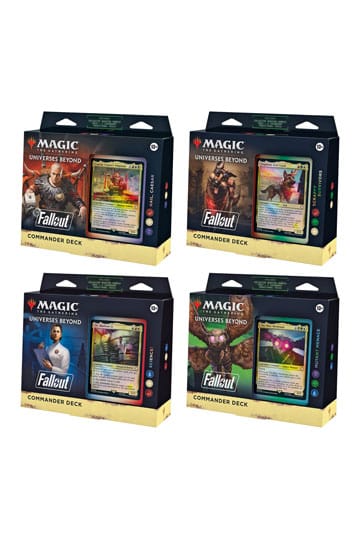 MTG Fallout Commander Decks Display (4)