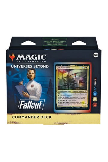Magic The Gathering Universes Beyond: Fallout - Science! - Commander Deck