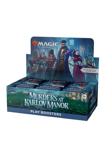MTG Murders at Karlov Manor Play booster box display