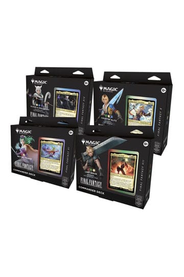 MTG Final Fantasy Commander Deck bundle (4)