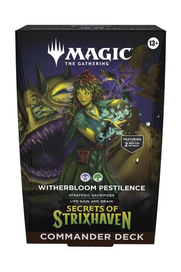 Magic the Gathering Secrets of Strixhaven Commander Decks Bundle (5)