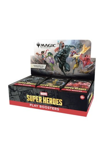 MTG Marvel Super Heroes Play Booster Box Display