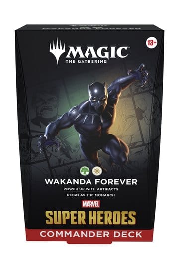 Magic: The Gathering® | Marvel Super Heroes Commander Deck | Wakanda Forever