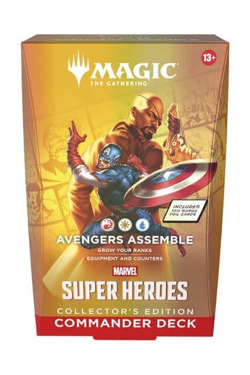 Magic: The Gathering® | Marvel Super Heroes Commander Decks Collector's Edition | Avengers Assemble