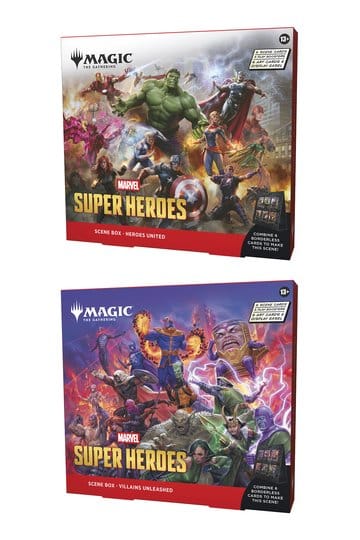 Magic: The Gathering® | Marvel Super Heroes Scene Box - Heroes United