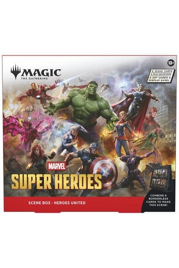 Magic: The Gathering® | Marvel Super Heroes Scene Box - Heroes United