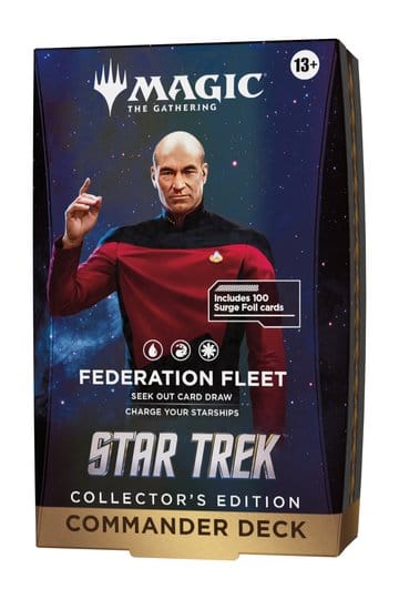 MTG Star Trek Collector's Edition Commander Decks Case (4) english