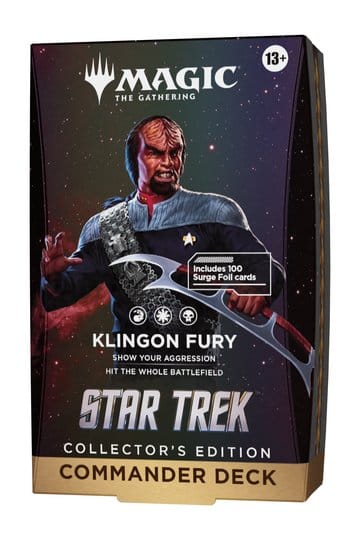 MTG Star Trek Collector's Edition Commander Decks - Klingon Fury