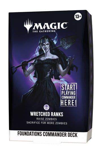 MTG Foundations Commander Deck - Wretched Ranks