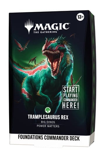 MTG Foundations Commander Deck - Tramplesaurus Rex