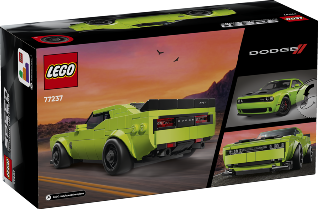 Lego Sportsbilen Dodge Challenger SRT Hellcat