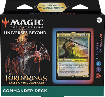 Magic the Gathering The Lord of the Rings: Tales of Middle-earth Commander Deck - The Hosts of Mordor