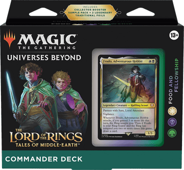 Magic the Gathering The Lord of the Rings: Tales of Middle-earth Commander Deck - Food and Fellowship