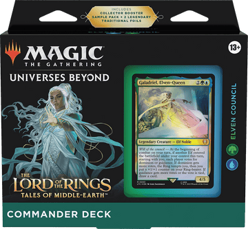 Magic the Gathering The Lord of the Rings: Tales of Middle-earth Commander Deck - Elven Council