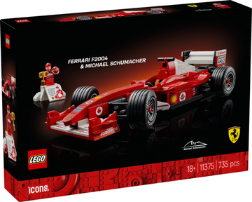 Ferrari F2004 og Michael Schumacher