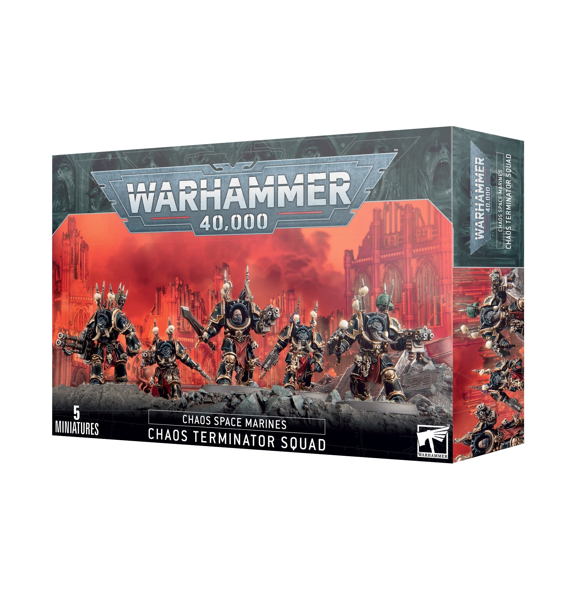 CHAOS SPACE MARINE TERMINATOR SQUAD