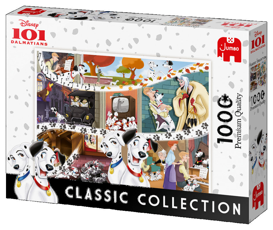 Puzzle Jumbo- Disney Classic 101 Dalmatians 1000p