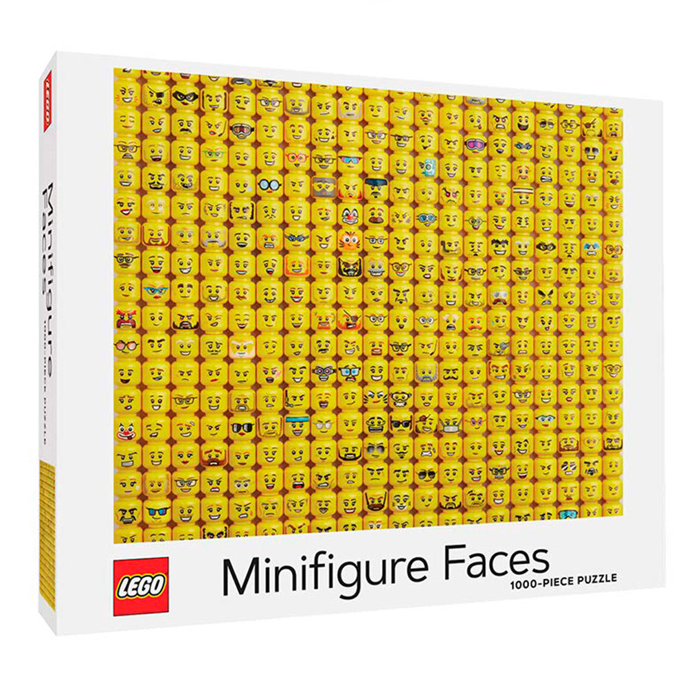 Puzzle - LEGO Minifigure Faces 1000p