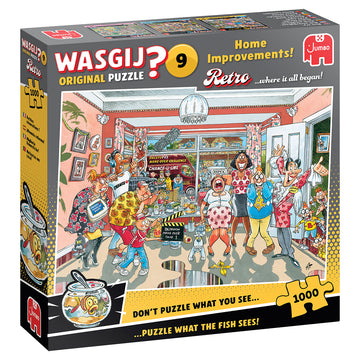 Wasgij - Retro Orginal 9 Home Improvements! (1000 pieces)