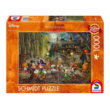 Thomas Kinkade: Disney - Mickey & Minnie Halloween Fun 1000p