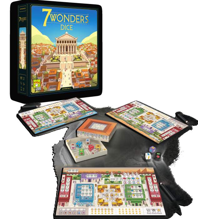 7 Wonders Dice Nordic
