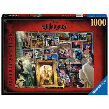 Villainous Cruella de Vil 1000p