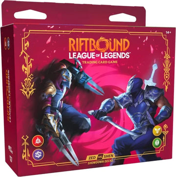 Riftbound LoL TCG Shdowdown Zed v Shen