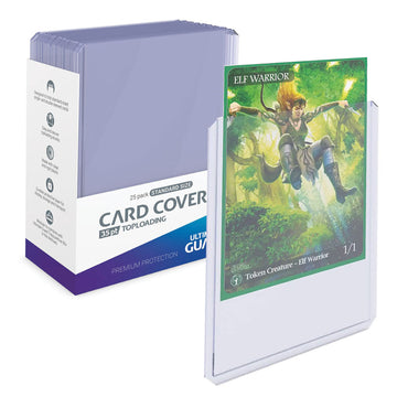 Ultimate Card Covers Toploading 35 pt Transparent (25 Pack)