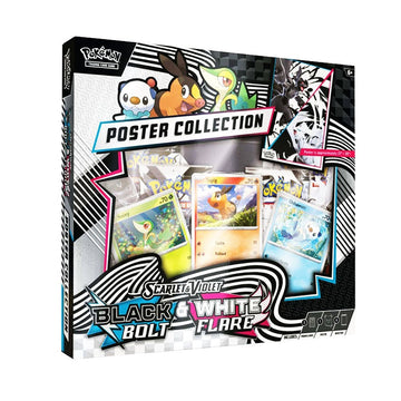 Pokemon Unova Poster Collection Box - Black bolt & White flare