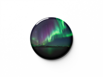 Magnet Rund Nordlys 2