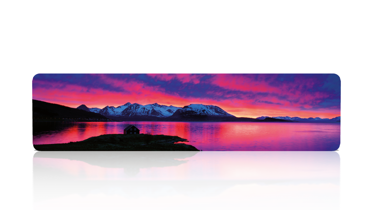 Bokmerke Arctic Norway Rød himmel