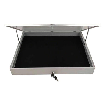 Evoretro Aluminum Display Case Silver