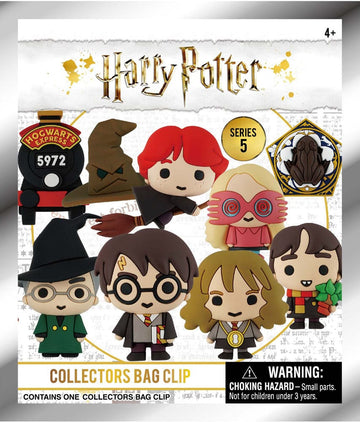 Harry Potter 3D PVC Bag Clips Series 5