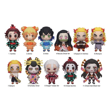 Demon Slayer: Kimetsu no Yaiba 3D PVC Bag Clips Series 5