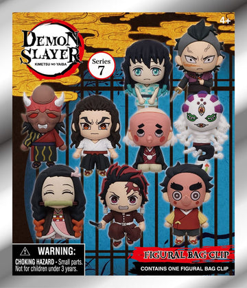 Demon Slayer 3D PVC Bag Clips Series 7