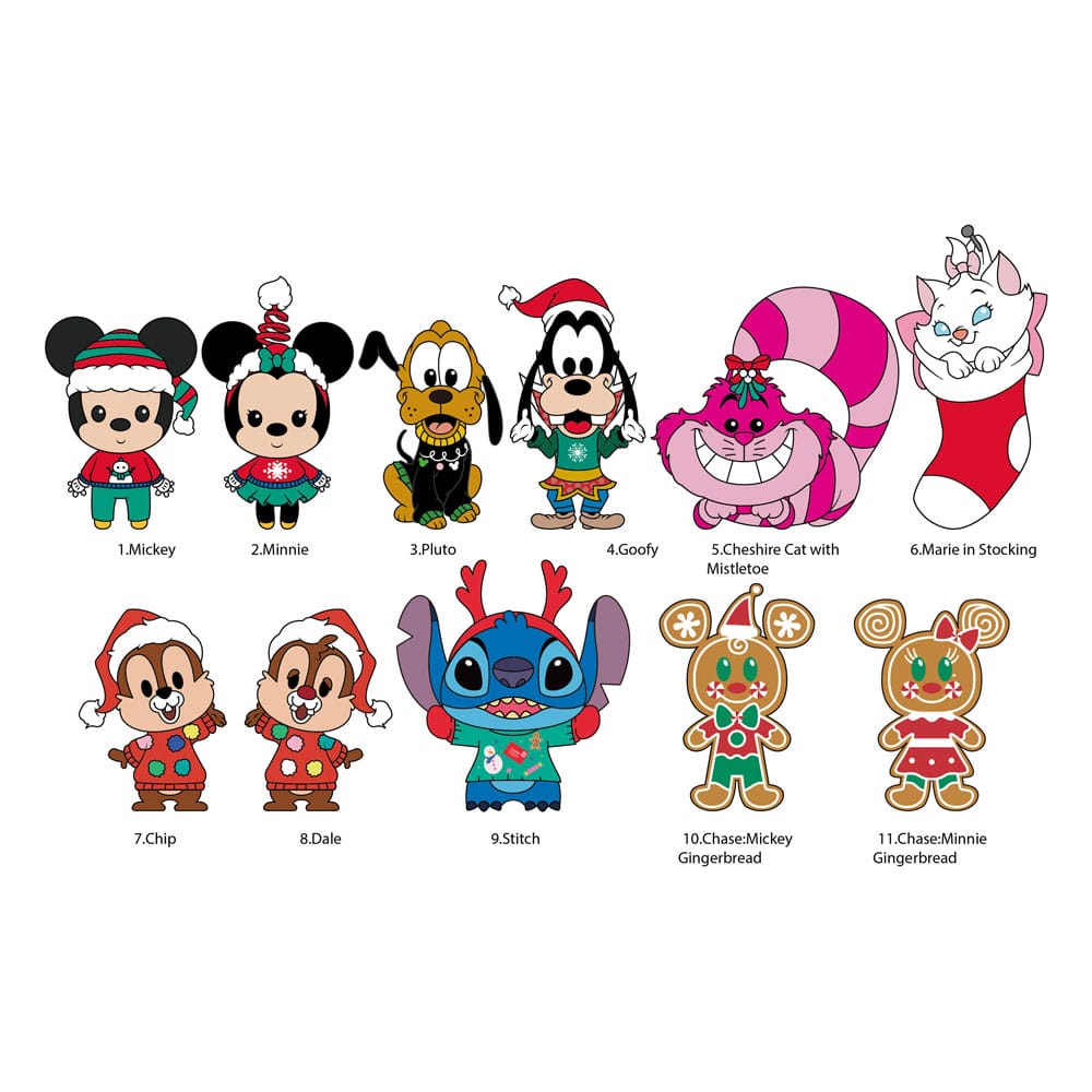 Disney 3D PVC Bag Clips Series 59