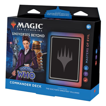 Magic the Gathering Universes Beyond: Doctor Who - Masters of Evil - Commander Deck