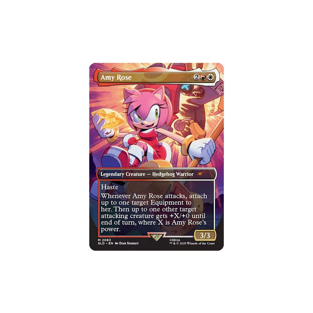 MTG　Secret lair Sonic Friends and Foes MTG - Secret Lair x Sonic: Friends & Foes WPN Exclusive (Non