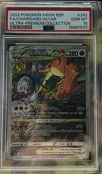 Charizard Vstar #SWSH262 - PSA10